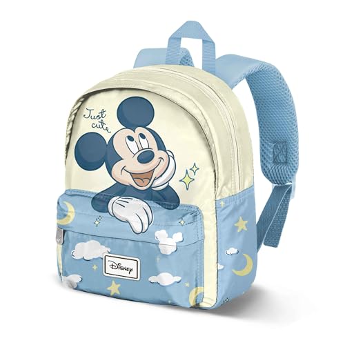 Disney Mickey Mouse Cute-Joy Mochila pré-escolar, amarelo, 22 x 27 cm, capacidade 5 L