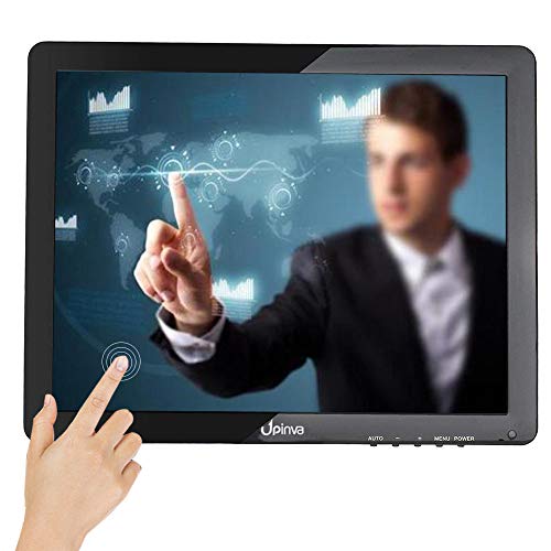 15 Écran tactile avec HDMI et écran TFT-Écran LED portable pour la sécurité CCTV station PC divertissement à domicile Multi-Touch pour les concepteurs de...