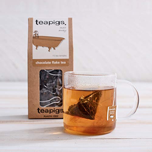 Teapigs Chocolate Flake Herbal Tea Bags Made With Whole Leaves (6 Packs Of 15 Tea Bags) #TOP1