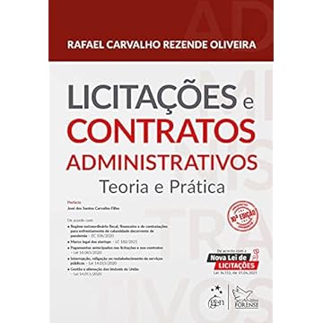 Capa do livro Licitações e Contratos Administrativos - Teoria e Prática