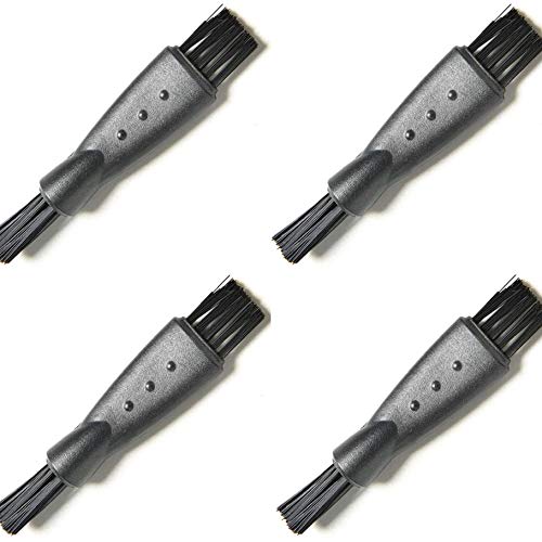 image for GK Picks - Double Sided Razor Trimmer Shaver Cleaning Brush (4-Pack)