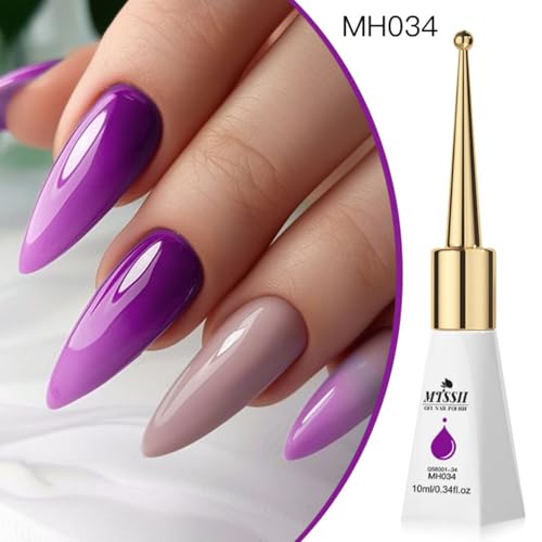 Esmalte de uñas en gel color uva 7.5 ml miniatura 2