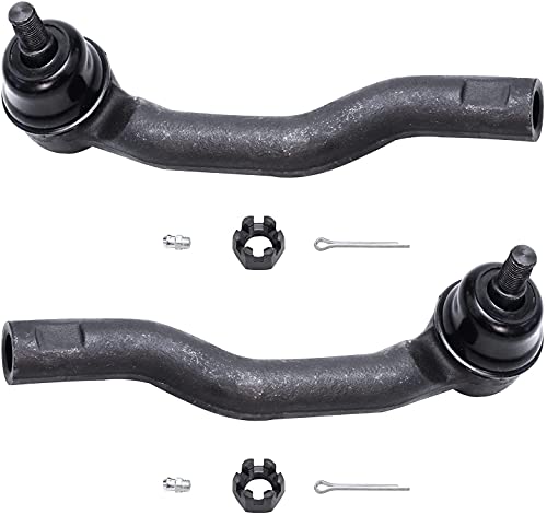 Image of Detroit Axle - 10pc Front End Kit for 07-14 Ford Edge 07-15 Lincoln MKX 2007 2008 2009 2010 2011 2012 2013 2014, 2 Lower Control Arms 2 Sway Bars 4 Inner & Outer Tie Rods 2 Boots Replacement