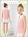 GroYolan Girls Polo Shirt Sleeveless Golf Shirts Contrast Collared Button-Up Tennis T-Shirts Quick Dry Breathable Tank Tops Pink