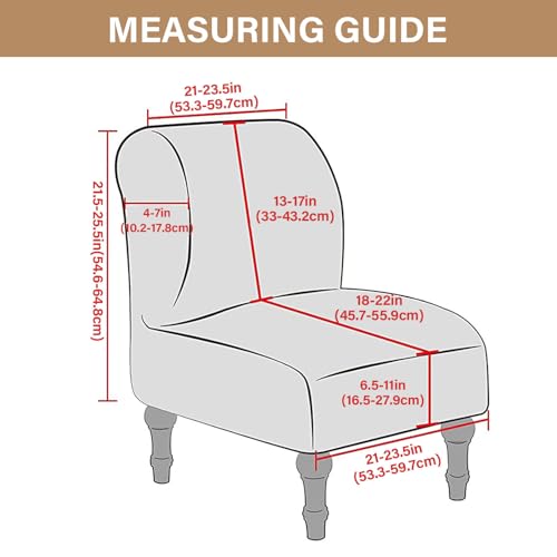 Funda impermeable para silla sin brazos lavable y con elástico inferior 4