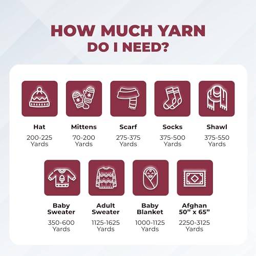 Image of Mary Maxim Maximum Value Acrylic Yarn for Crocheting and Knitting, Soft Worsted Weight Pink Yarn 4, Ideal for Blankets, Sweaters, Hats, and Scarves, 8 oz Skein (474 Yds), Dark Pink - 1 Skein