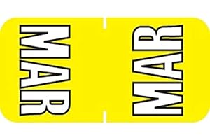 5-Star March Stickers, The Easy Way to Organize Your Filing!!