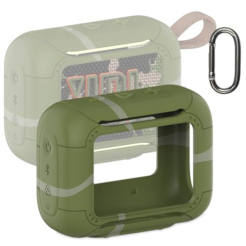 RAWECUD Silicone Cover Case for JBL Go 5 Portable Bluetooth Speaker
