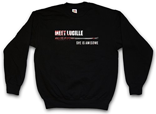 Pullover Sweater Urban Backwoods Meet Lucille Pull chaud manches longues col rond