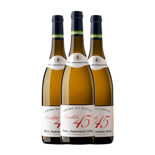 Paul Jaboulet Aîné Parallèle 45 Blanc Côtes du Rhône 75 cl Vino blanco (Caja de 3 Botellas de 75 cl)