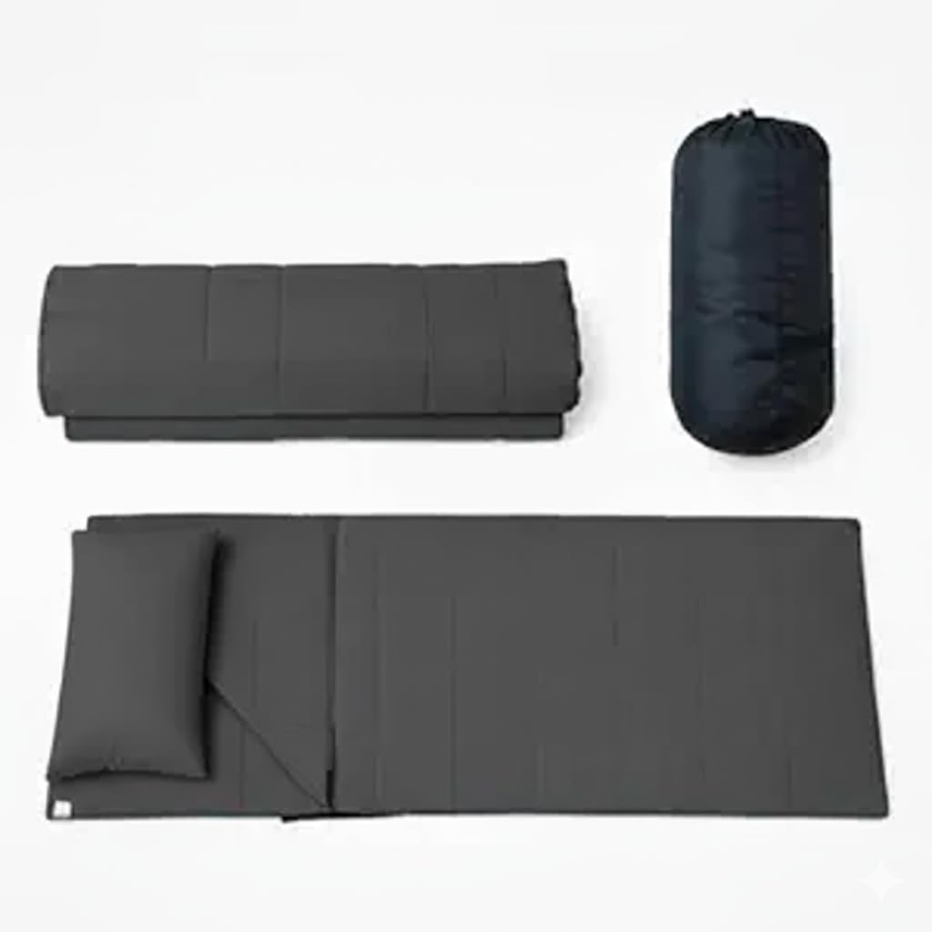 Mysa Sleep Travel Sleeping Bag – Lightweight, Washable Personal Travel Bag for Airport, Trains & Hotels – Stay Clean & Sleep Better Anywhere