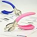 Staple Tack Office Handheld Non-Slip Ofiice Clip Claw Handle for Puller Removers Remover Lifter Stapler with Nail Home Spring-Loaded Tools Pull Tool Removal Pink Universal