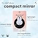 dearcloud Miffy Hi-Def Duo Compact Mirror - Travel-Friendly, Dual Magnification