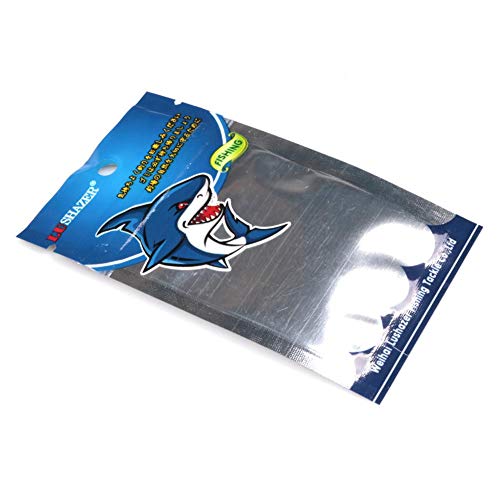 Ganchos de peixe limpos 100 peças/saco ABS macio bolsa de armazenamento de gancho de pesca portátil