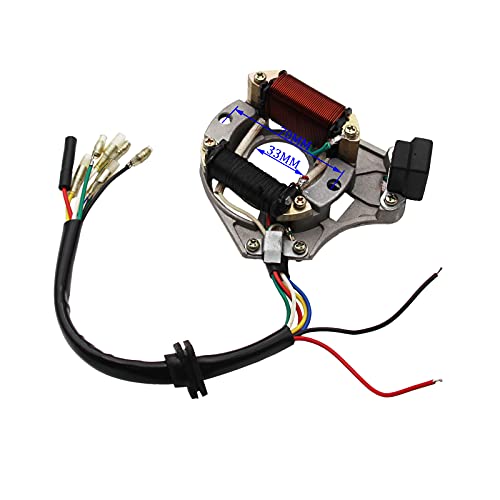 Atv Quad Stator Ignition Magneto Plate 50Cc 70Cc 90Cc 110Cc 125Cc Chinese 2 Coil Taotao Go Kart #TOP1