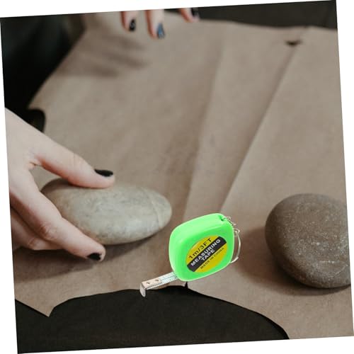 Cinta métrica mini retráctil llavero 12 unidades miniatura 6