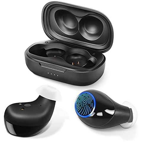 Tinnitus Hearing Aids,Hearing Aids for Seniors Rechargeable with Noise Cancelling,8-Channel OTC Digital Hearing Aids,5-Level of Volume,3 mode adjustment,Comes Comfortable Fit Cover