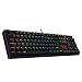 Redragon K582-DE SURARA Mechanische Gaming Tastatur, QWERTZ RGB Beleuchtete Gaming Keyboard Braune Schalter Tastatur, 100% Anti-Ghosting Ergonomische Mechanische Tastatur, Schwarz
