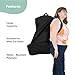 The Peanutshell Carseat Travel Bag for Airplane, Durable Padded Bag Gate Check Easy Carry Airport Car Seat Cover, Fits Most Graco, Evenflo, Toddler, Kids, Infant Baby Travel Essentials for Flying