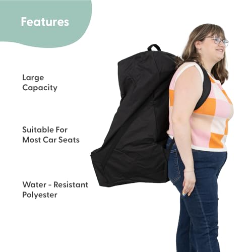 Sac à dos pour siège de voiture de voyage Peanutshell Belle universel noir - 4