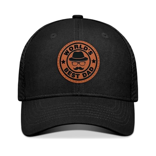 Image of Best Dad Ever American Flag Dad Hat - Adjustable Cotton Baseball Cap for Father's Day, Birthday Gifts from Daughter Son