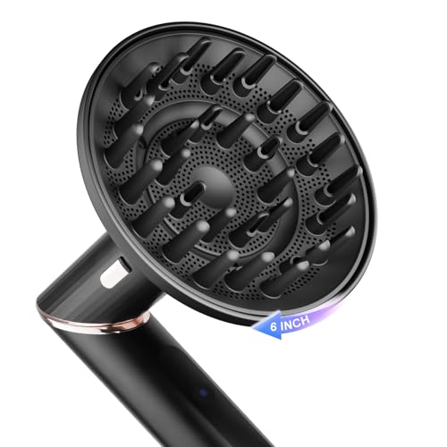Fabmira Large Diffuser for Shark Flex Style Attachment, 6 Inch Curl-Defining Diffuser Attachment Compatible With Shark FlexStyle HD400 Series, Faster Drying Styling Tool for Wavy, Curly, Coily Hair