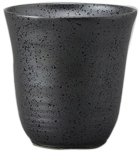 Set de 10 vasos Rock, cerámica japonesa oxidada
