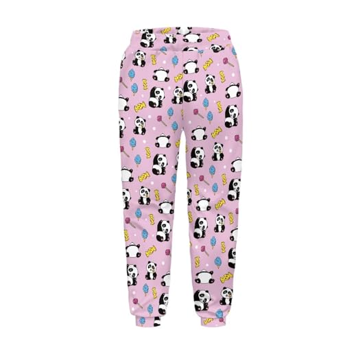 Joggers Girls with Pockets Casual Girls Pajama Pants Soft Classical Sports Sweatpants for Kids Girls2