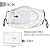 Missli Protective Face Mask with 2 Filters, Butterfly Print, Washable Reusable Cloth Face Covering, Adjustable Ear Loops Mouth Covering Protection Anti-Haze Dust ?US Stock?