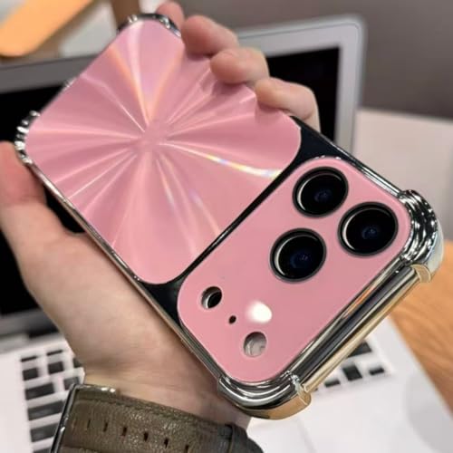 Coque en verre trempé iPhone 17 Pro Max antichoc rose pour protection intégrale