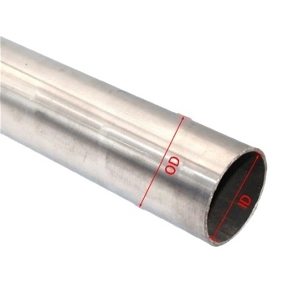 Titanrohr, lang, 200/500 mm, Industrielegierung, Titanrohr, 6–19 mm Außendurchmesser, leichtes Rohr, 1 Stück(10x8x500mm)