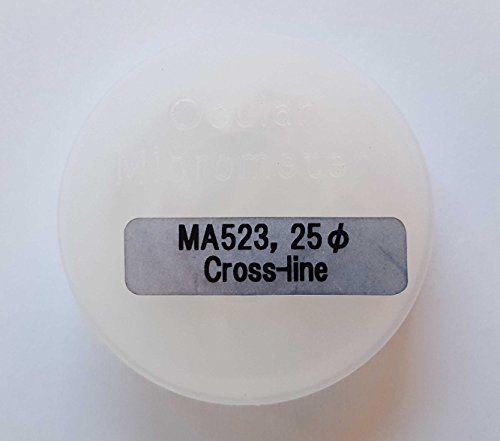 Réticule microscope à motif crosshair net Meiji Techno MA523 pour oculaire - 2