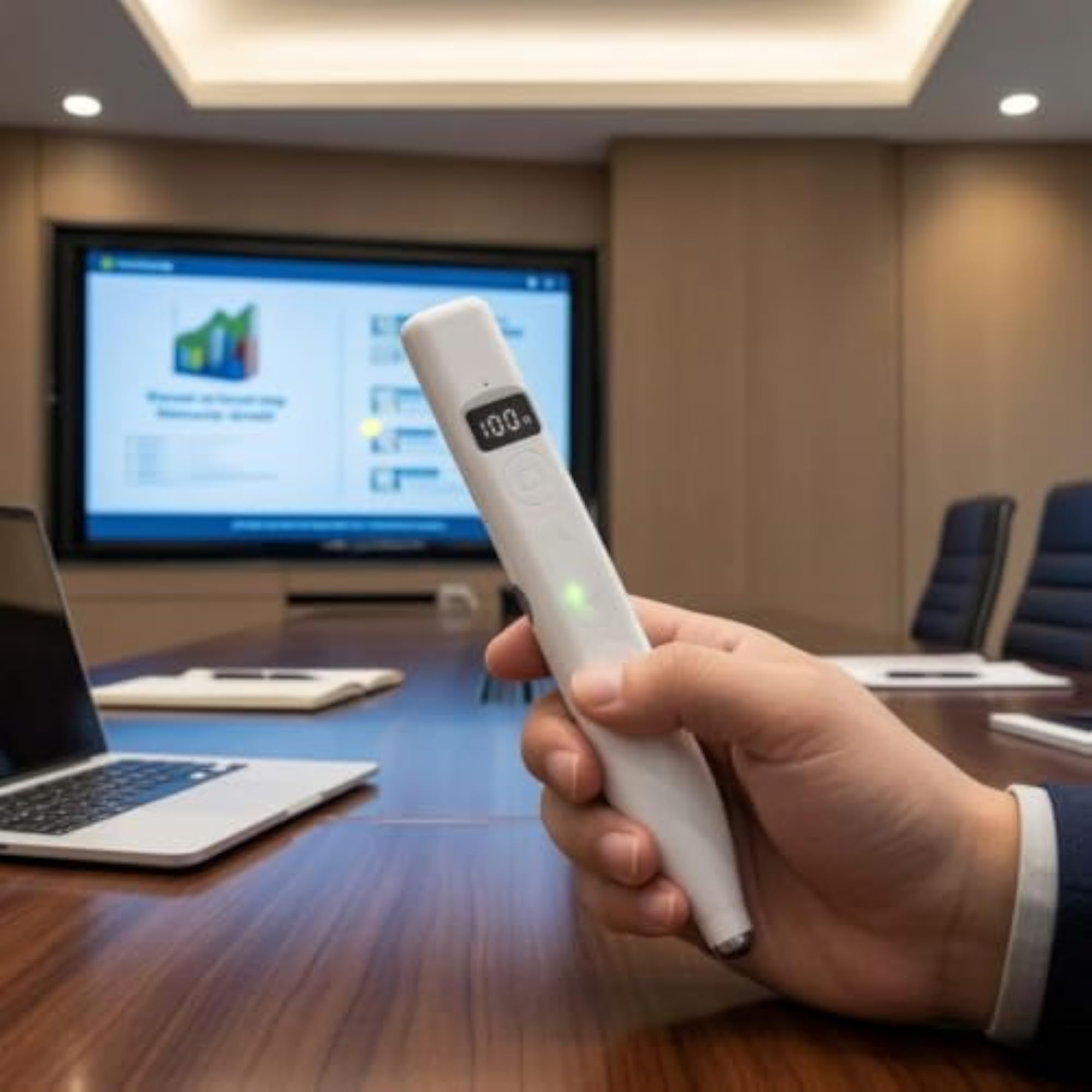 Wireless Presentation Controller with Laser Pointer
