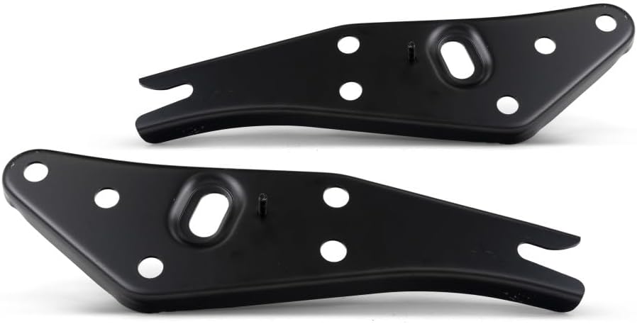 For Toyota Tacoma Bumper Bracket 2005-2015 Inner Driver and Passenger Side Pair/Set | Rear | Arm Steel | TO1166114 + TO1167114 | 5201604010 + 5201504010