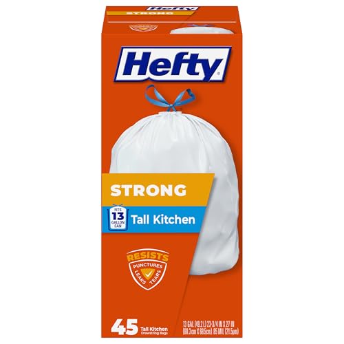 Hefty Strong Tall Kitchen Trash Bags...