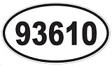 US Decal, Inc. Number 93610 Oval Sticker