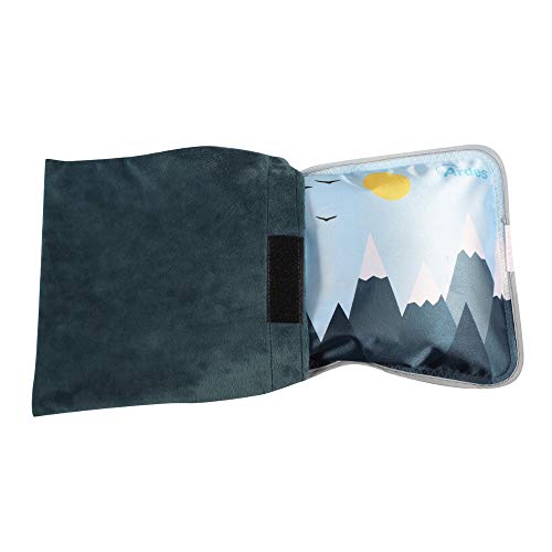 Ardes ARAM076 warmtekussen zon Mio Soft in kussenvorm met overtrek van zacht fleece, warm voor 6 uur, motief bergen