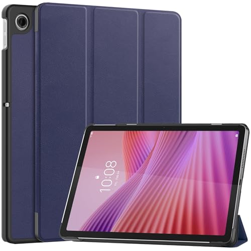 Image of ProElite Cover for Lenovo Tab 10.1 inch 2025 Case Cover, Sleek Smart Flip Case Cover for Lenovo Tab 10.1 inch 2025 Tablet (Support Auto Sleep Wake), Dark Blue