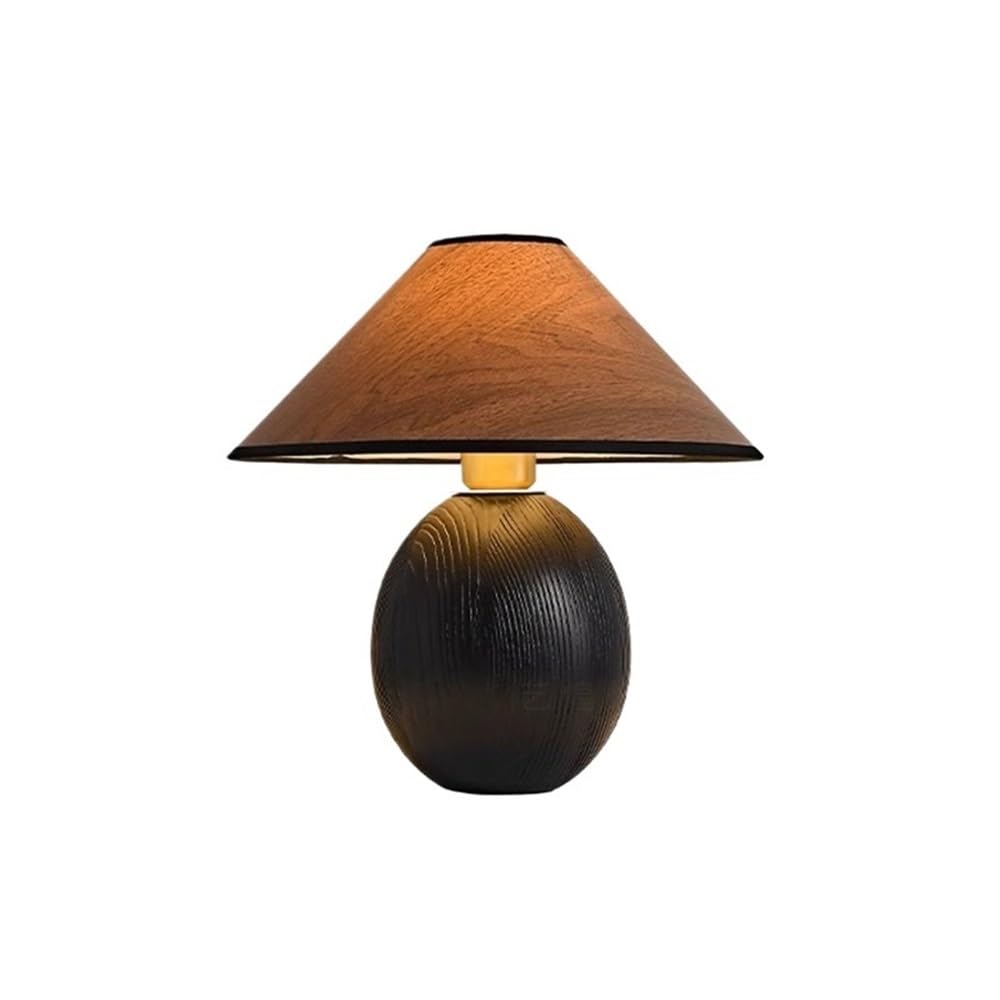 Kx9Lb8d Nightstand Lamps Wooden Table Lamp Atmosphere Retro Living Room Bedroom Bedside