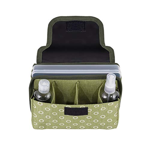 Domopak Living Organizer for Personal Protection Devices Green 18 x 8 x 14 cm, 18x8x14 cm - Image 3