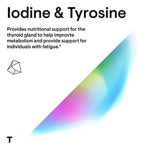 Thorne Iodine & Tyrosine - Mineral And Amino Acid Support For Healthy Thyroid Function - 60 Capsules #TOP3