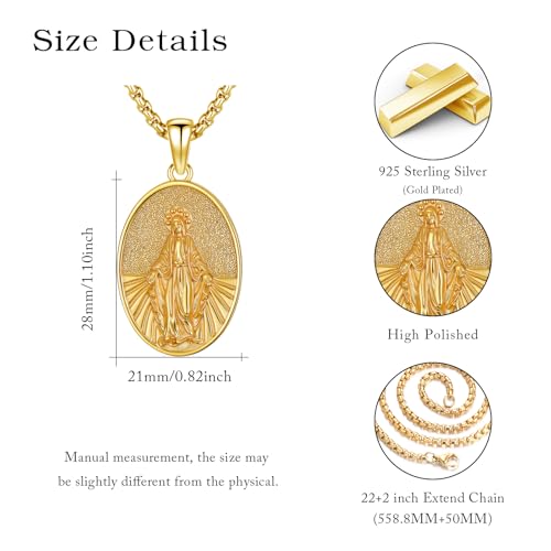 Collier religieux argent 925 chrétien avec pendentif croix de Jésus