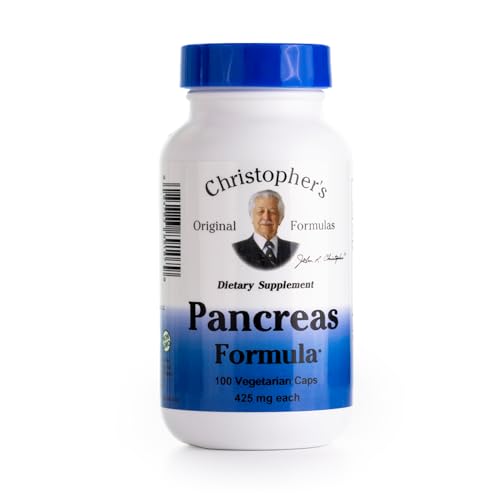 Image of Christopher's Original Formulas Pancreas Formula - Pancreas Cleanse Detox & Repair - Probiotics for Digestive Health