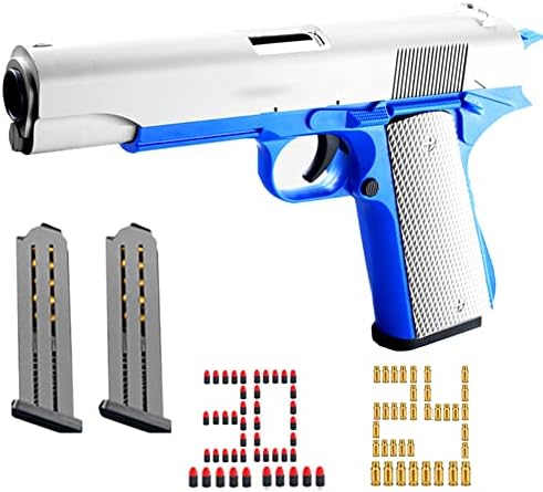 Toy Gun with Soft Bullets, Toy Gun Pistol,Toy Blaster Gun, 1: 1 Size ， Toy Guns for Boys,Gift for Kids，Training or Play