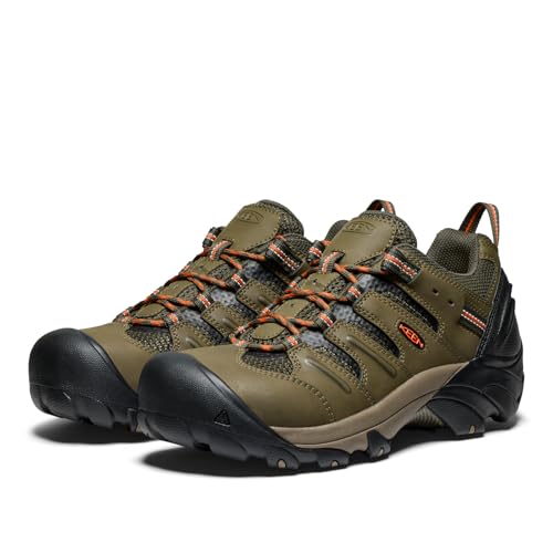 Image of KEEN Utility Men's Lansing Low Height Steel Toe Work Shoes