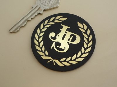 JPS John Player Special Garland Style Self Adhesive Car Badge �W�����E�v���C���[ �o�b�` �o�b�W �C�O���� 57mm