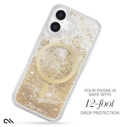 Image of Case-Mate iPhone 17 Case - Gold Waterfall