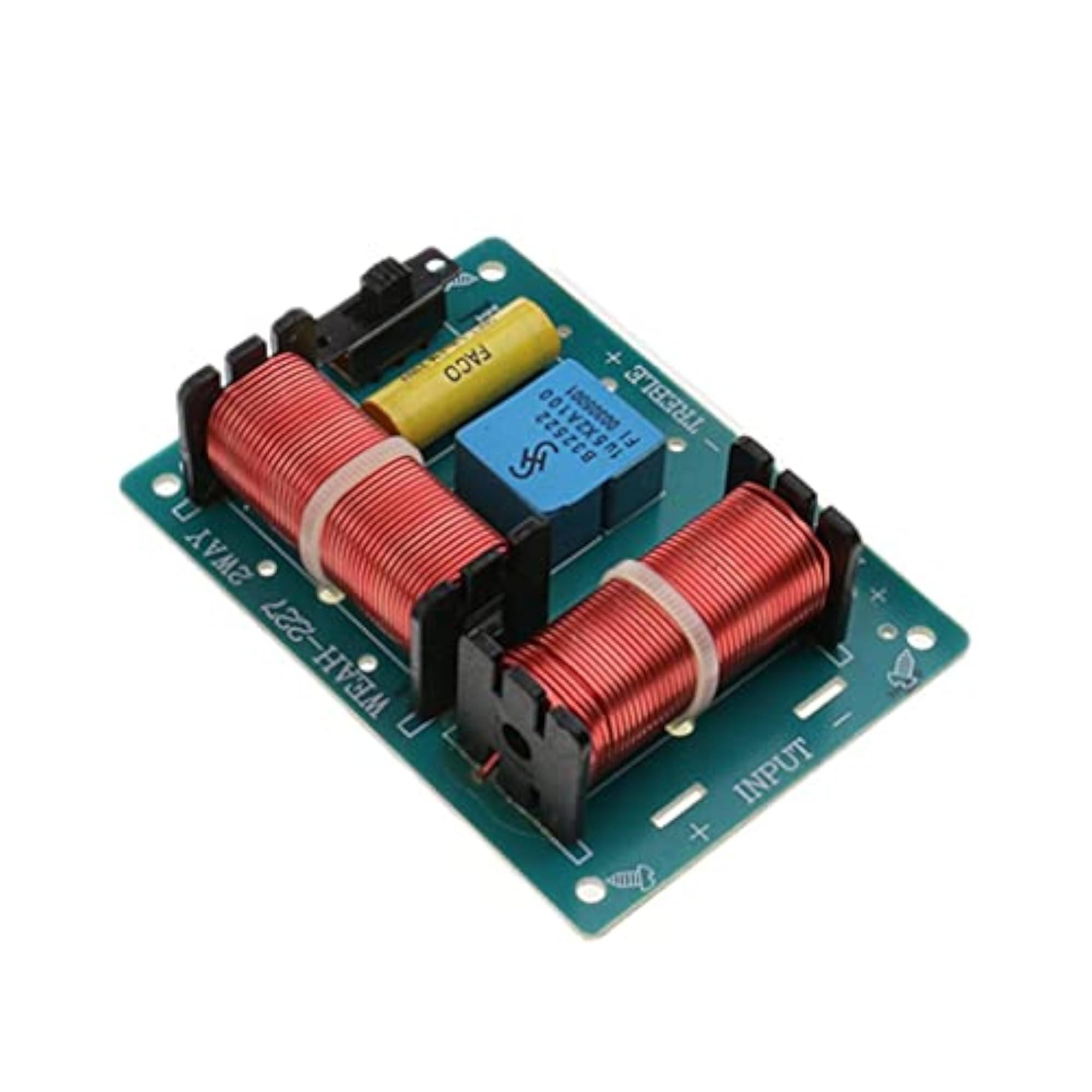 80W High-Low 2 Way HiFi Speaker Crossover Filters, 1 Piece