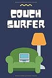  Couchsurfer: Diskretes A5 Passwort Buch  Zugangsdaten  PINs  Geschenk für Oma, Opa, Kinder, Männer und Frauen