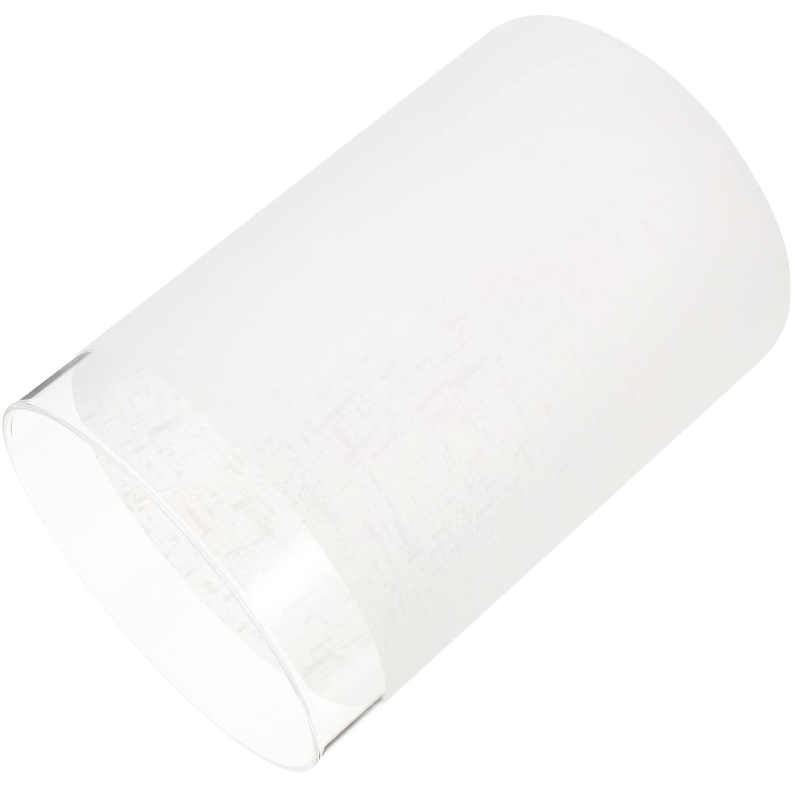 DOITOOL Modern Handmade Glass Lampshade Vintage Style Cylinder Light Cover for Table Ceiling and Floor Lamps Decor Premium Frosted Glass Design